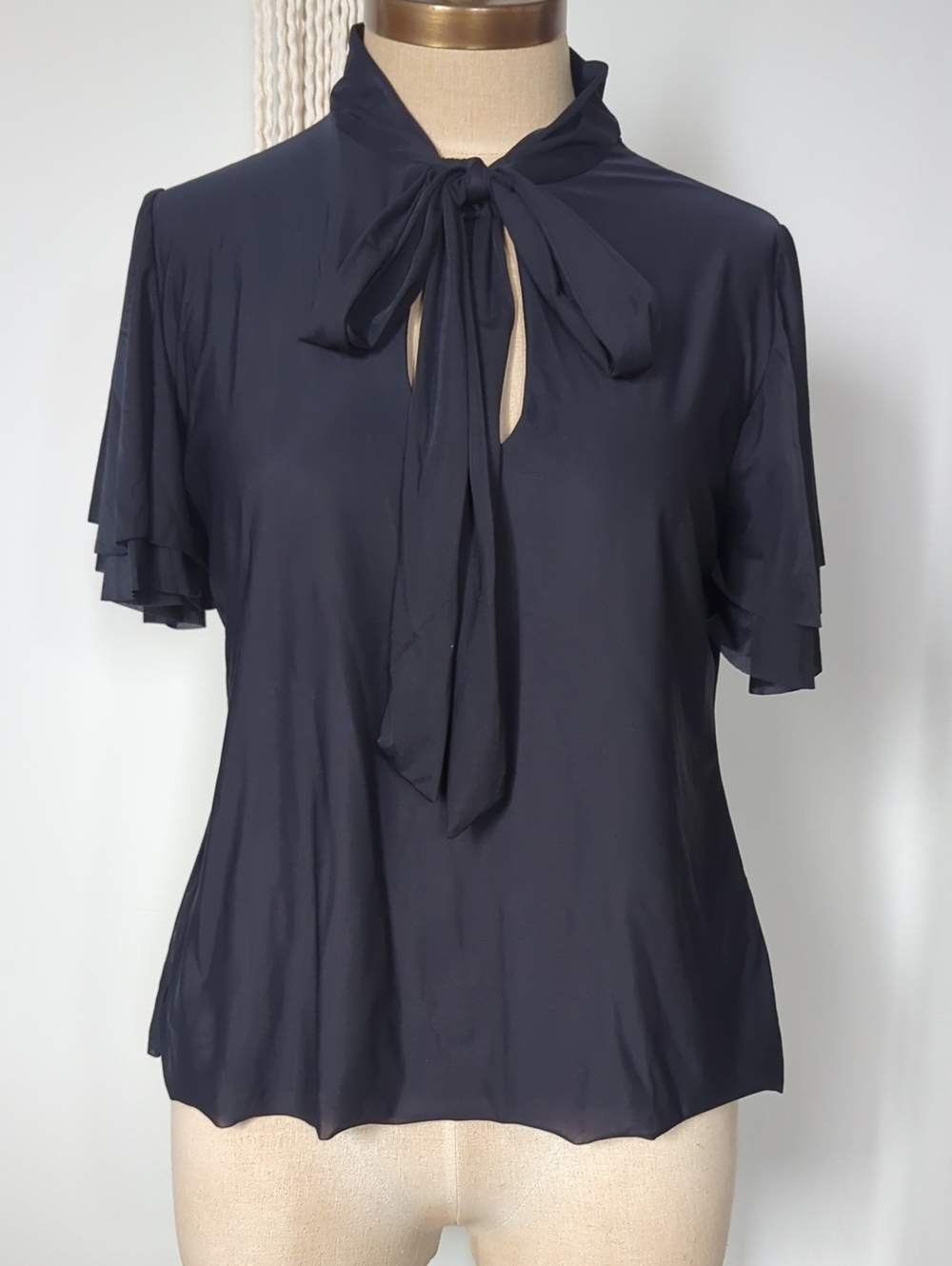 Black Milk Midnight Flouncy Top Size M